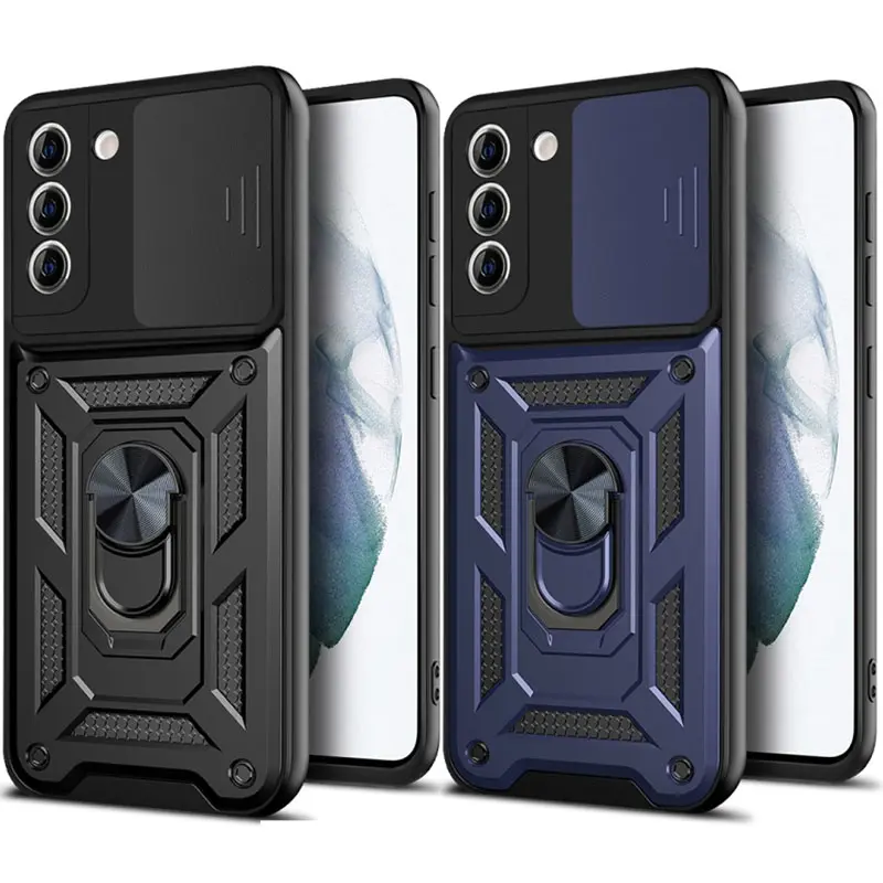Чехол Ummi Camshield Serge Ring для Samsung Galaxy S21, TPU+PC, купить оптом с доставкой