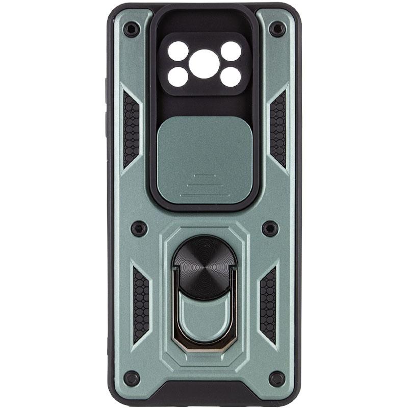 Протиударний чохол Ummi Camshield Serge Ring для Xiaomi Poco X3 NFC / Poco X3 Pro | Броньований з кільцем-підставкою на малюнкі №1