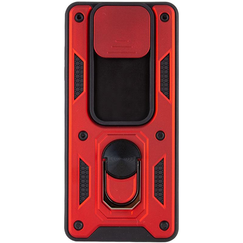 Противоударный чехол Ummi Camshield Serge Ring для Xiaomi Poco X3 NFC / Poco X3 Pro | Бронированый с кольцом-подставкой на картинке №2