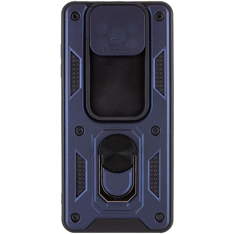 Противоударный чехол Ummi Camshield Serge Ring для Xiaomi Poco X3 NFC / Poco X3 Pro | Бронированый с кольцом-подставкой на картинке №2