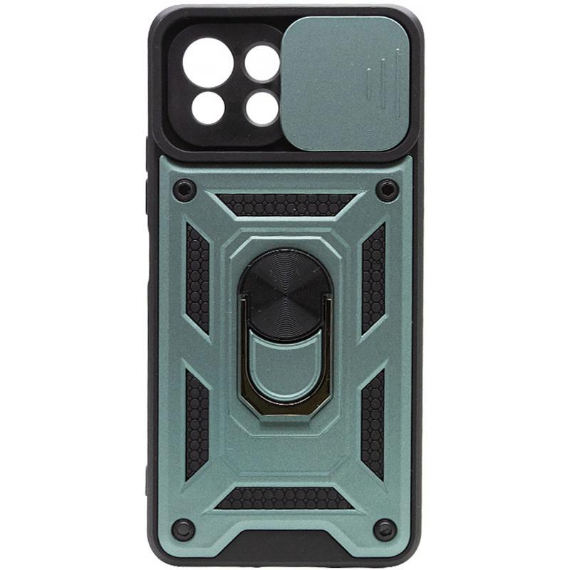 Протиударний чохол Ummi Camshield Serge Ring для Xiaomi Mi 11 Lite | Броньований з кільцем-підставкою на малюнкі №1