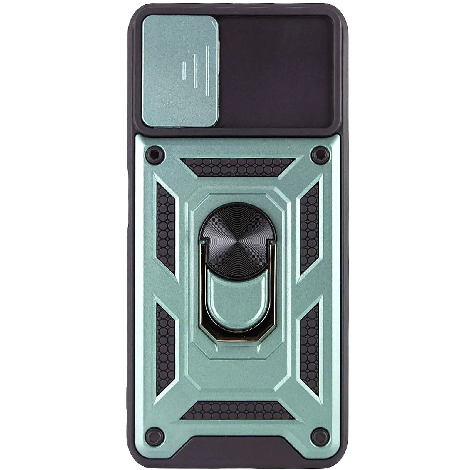 Чехол Ummi Camshield Serge Ring для Samsung Galaxy A03s, Зеленый 1, TPU+PC, купить оптом с доставкой