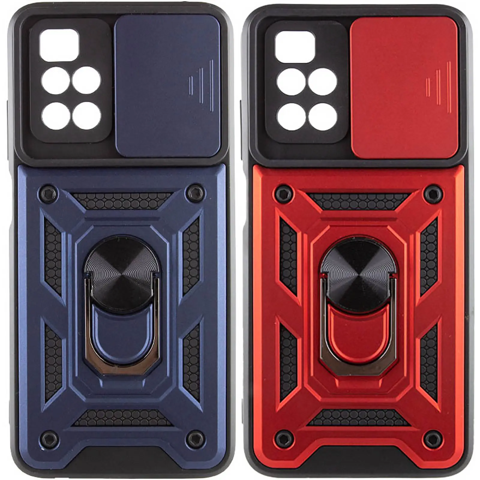 Чехол Ummi Camshield Serge Ring для Xiaomi Redmi 10, TPU+PC, купить оптом с доставкой