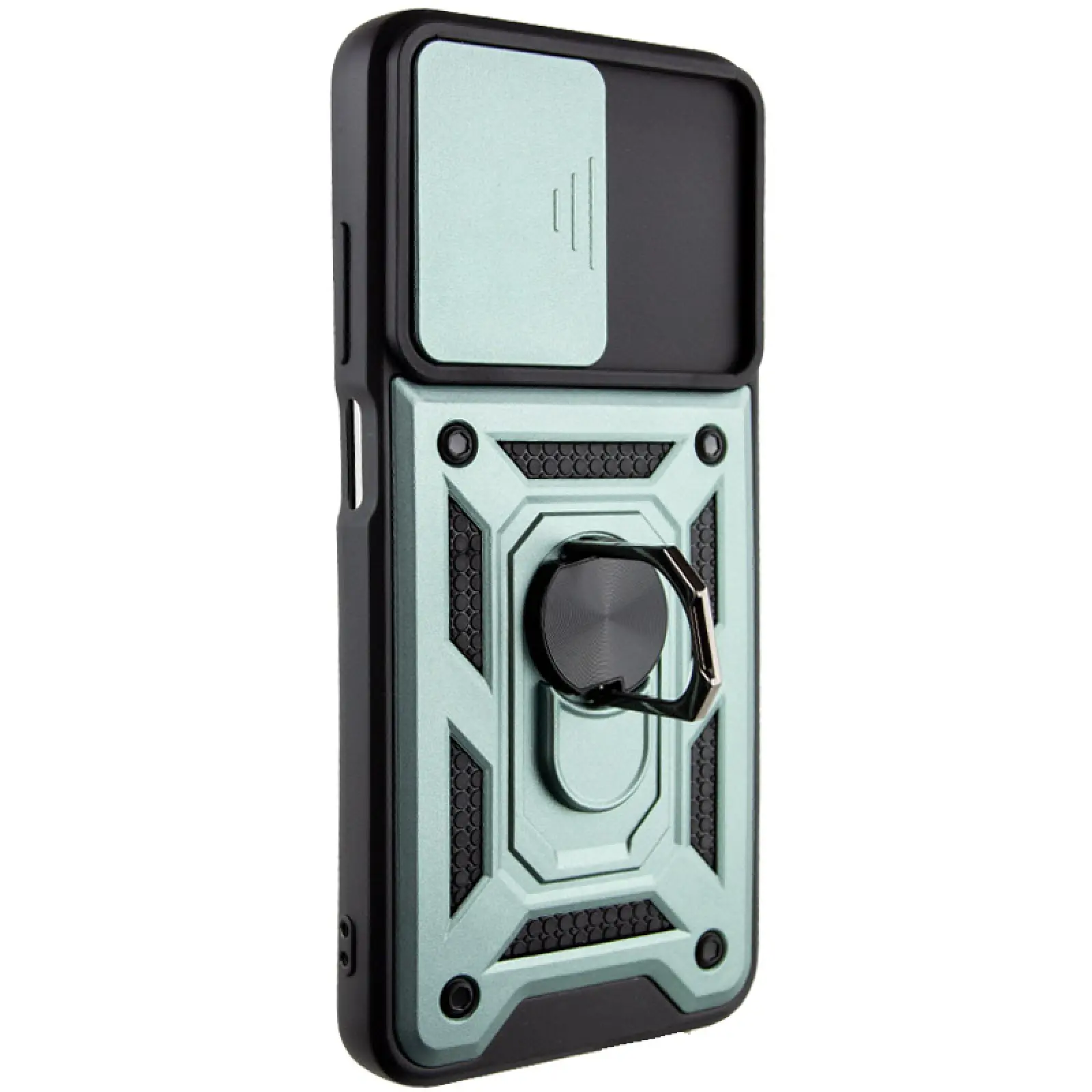 Чехол Ummi Camshield Serge Ring для Xiaomi Redmi 10, Зеленый / Green 3, TPU+PC, купить оптом с доставкой