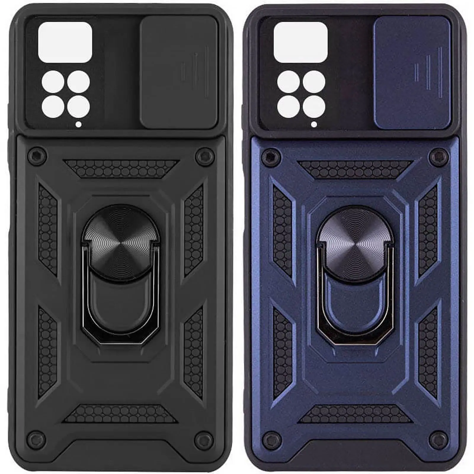 Чехол Ummi Camshield Serge Ring для Xiaomi Redmi Note 11 Pro 4G/5G/Note 11E Pro/ 12 Pro 4G, TPU+PC, купить оптом с доставкой