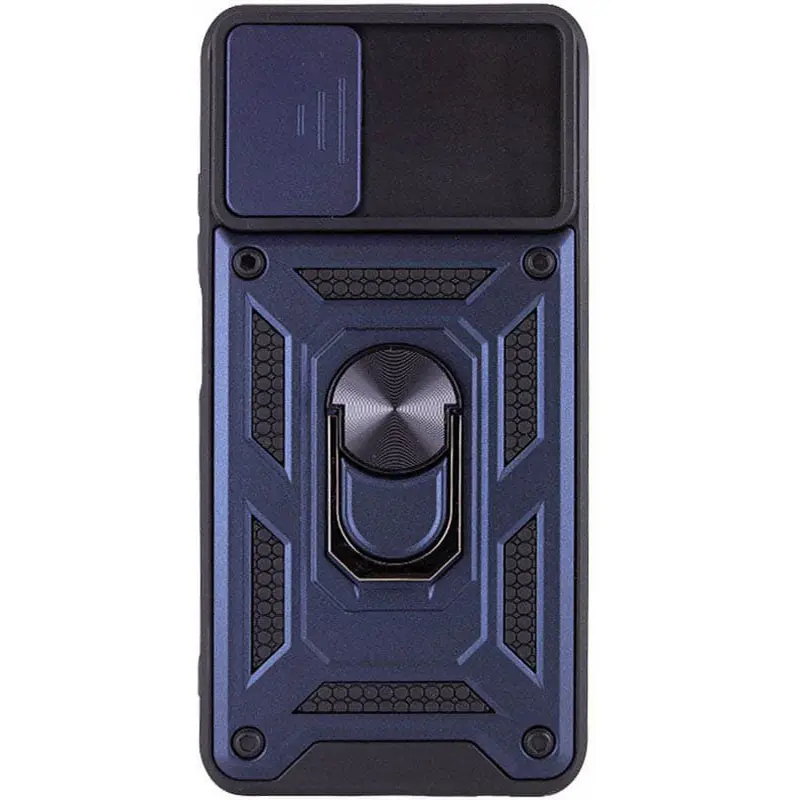 Чехол Ummi Camshield Serge Ring для Xiaomi Redmi Note 11 Pro 4G/5G/Note 11E Pro/ 12 Pro 4G, Синий / Navy 1, TPU+PC, купить оптом с доставкой