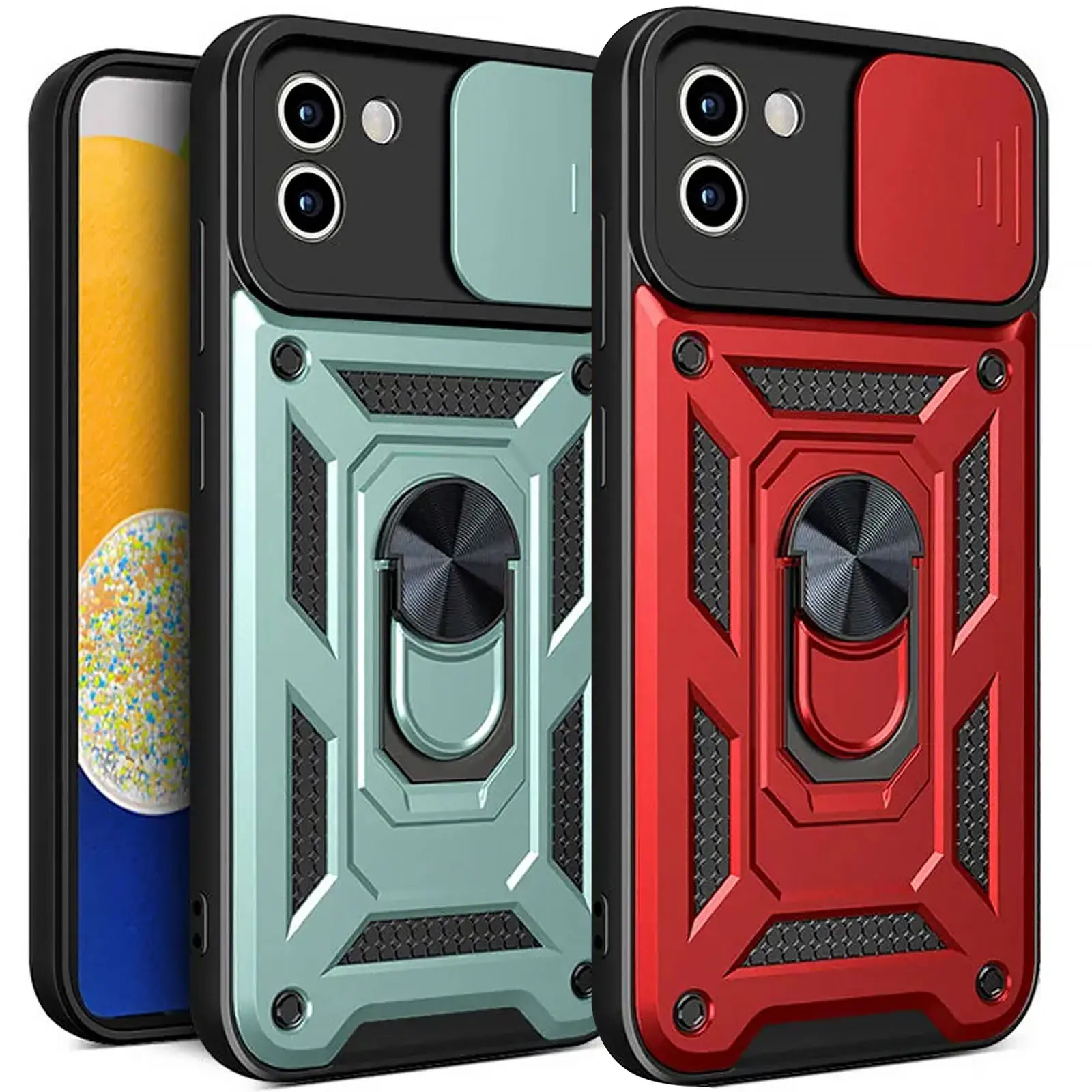 Чехол Ummi Camshield Serge Ring для Samsung Galaxy A03, TPU+PC, купить оптом с доставкой