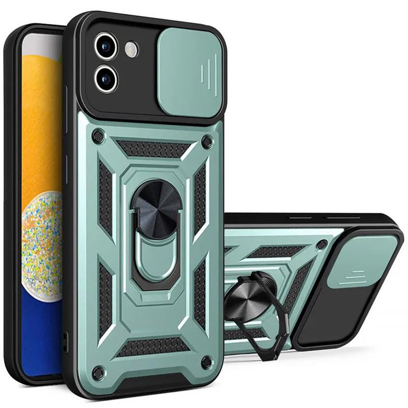 Протиударний чохол Ummi Camshield Serge Ring для Samsung Galaxy A03 | Броньований з кільцем-підставкою на малюнкі №1