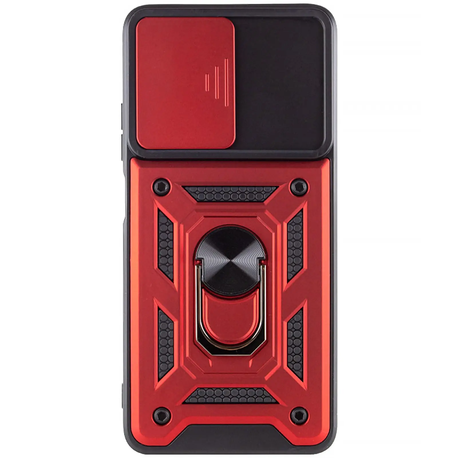Чохол Ummi Camshield Serge Ring для Xiaomi Redmi Note 11 (Global) / Note 11S, Червоний / Red 2, TPU+PC, купити оптом з доставкою
