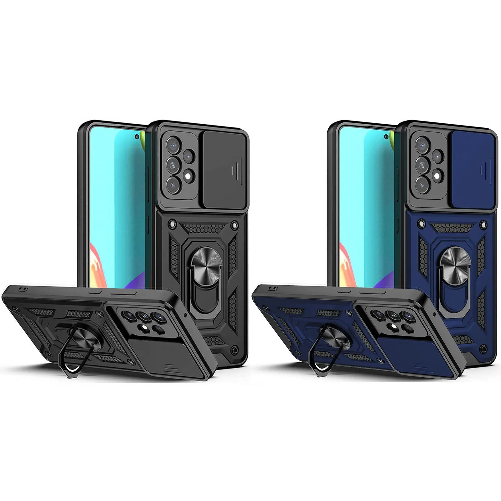 Чехол Ummi Camshield Serge Ring для Samsung Galaxy A23 4G, TPU+PC, купить оптом с доставкой