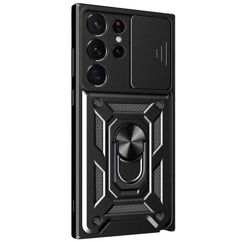 Протиударний чохол Ummi Camshield Serge Ring для Samsung Galaxy S23 Ultra | Броньований з кільцем-підставкою на малюнкі №1