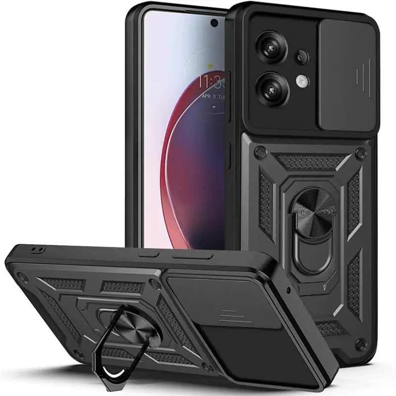 Чехол Ummi Camshield Serge Ring для Motorola Moto G32, TPU+PC, купить оптом с доставкой