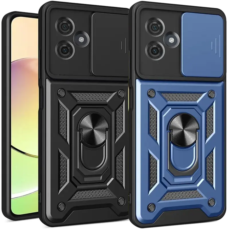 Чехол Ummi Camshield Serge Ring для Motorola Moto G54, TPU+PC, купить оптом с доставкой