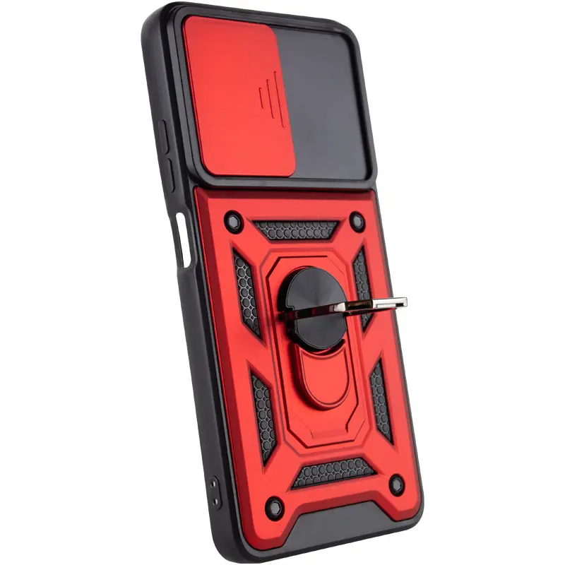 Чехол Ummi Camshield Serge Ring для Samsung Galaxy A15 4G/5G, Красный / Red 2, TPU+PC, купить оптом с доставкой