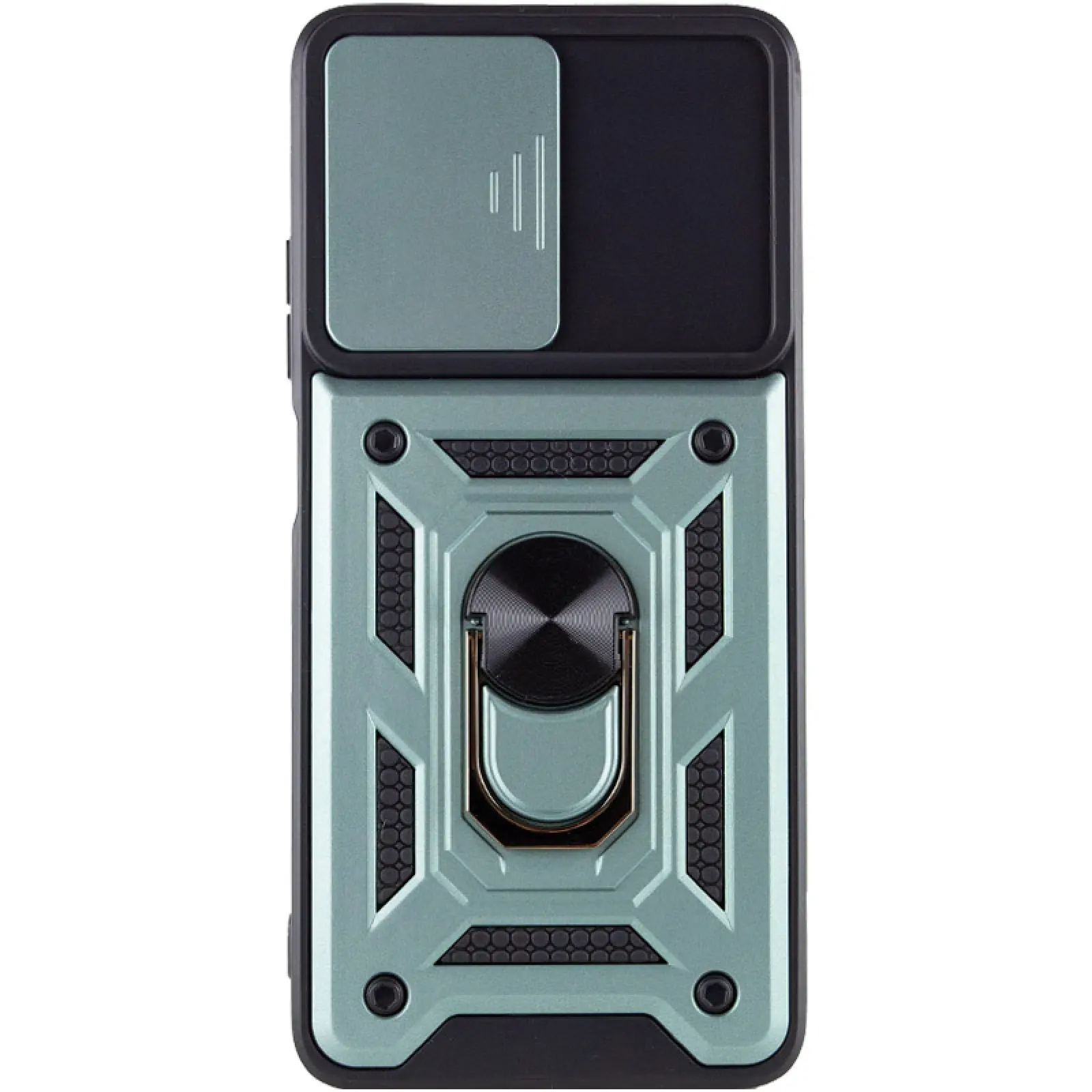 Чехол Ummi Camshield Serge Ring для Samsung Galaxy M15 5G, Зеленый 3, TPU+PC, купить оптом с доставкой