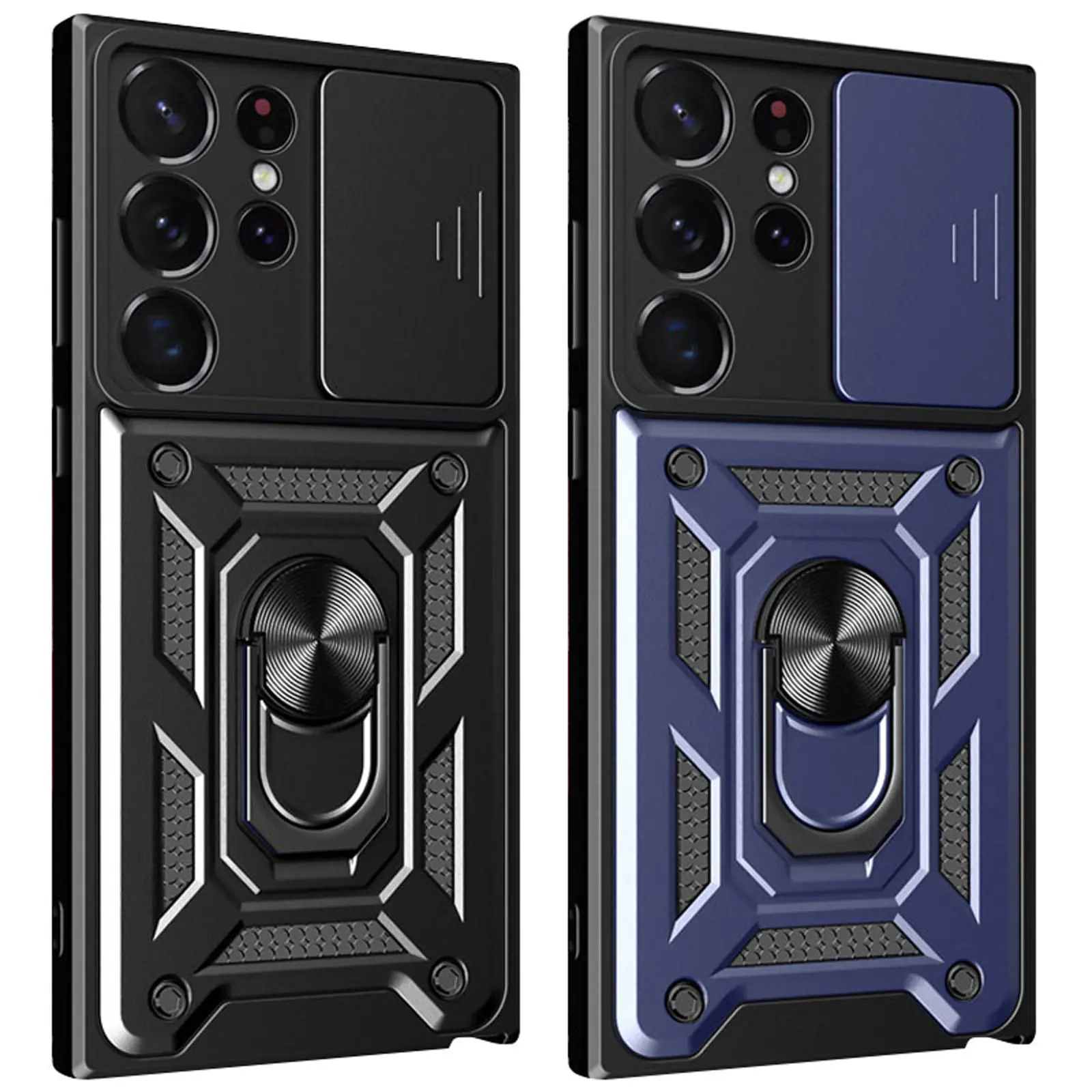 Чехол Ummi Camshield Serge Ring для Samsung Galaxy S25 Ultra, TPU+PC, купить оптом с доставкой