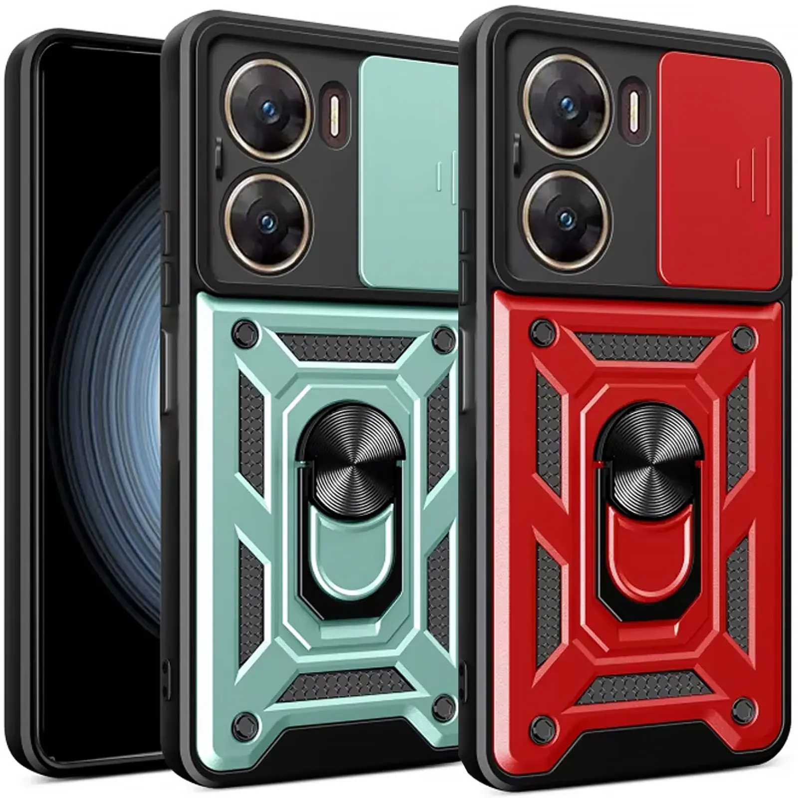 Чохол Ummi Camshield Serge Ring для Xiaomi Poco X7 Pro, TPU+PC, купити оптом з доставкою