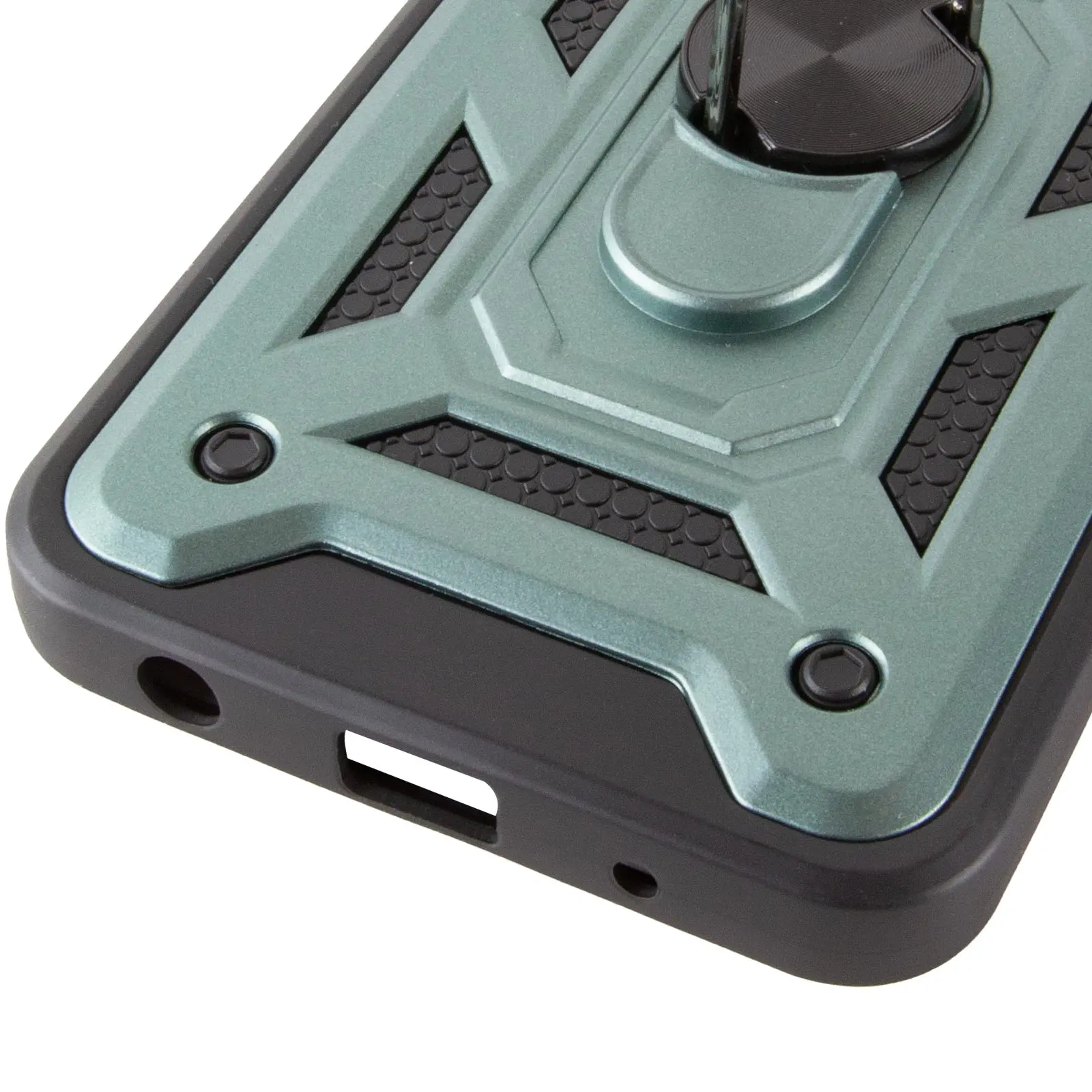 Чехол Ummi Camshield Serge Ring для Xiaomi Redmi A5 / Poco C71, Зеленый / Green 7, TPU+PC, купить оптом с доставкой