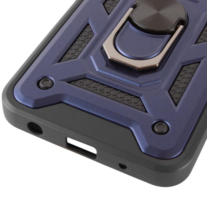 Противоударный чехол Ummi Camshield Serge Ring для Xiaomi Redmi A5 | Бронированый с кольцом-подставкой на картинке №6