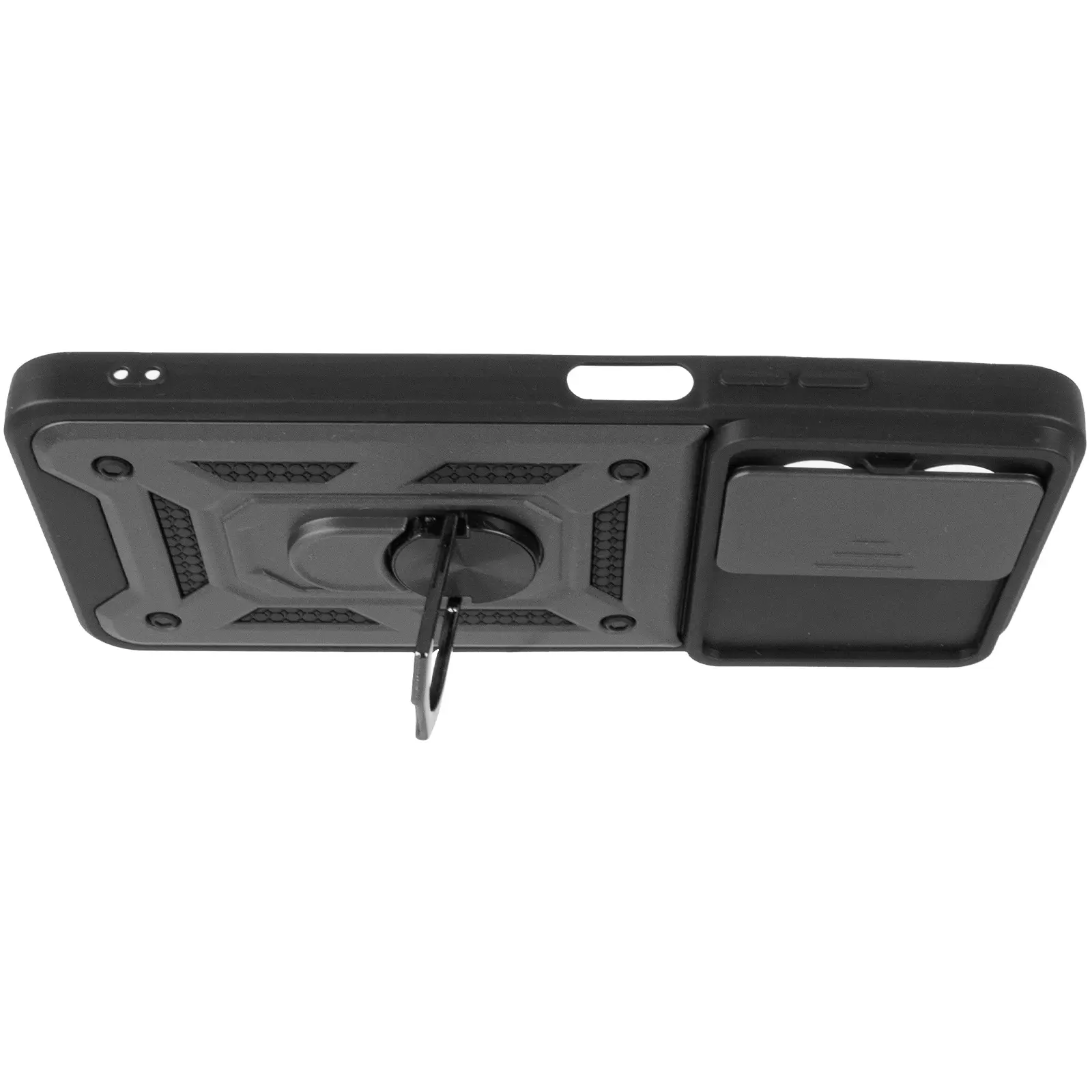 Чехол Ummi Camshield Serge Ring для Xiaomi Redmi A5 / Poco C71, Черный 3, TPU+PC, купить оптом с доставкой