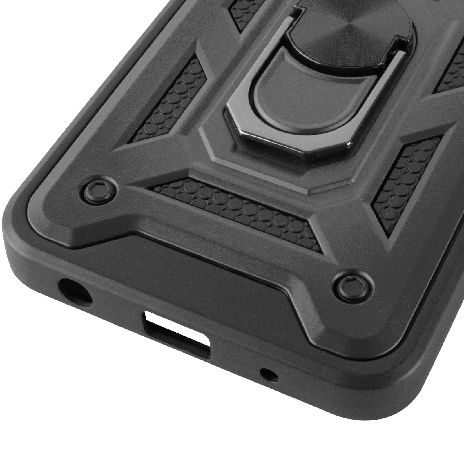 Чехол Ummi Camshield Serge Ring для Xiaomi Redmi A5 / Poco C71, Черный 5, TPU+PC, купить оптом с доставкой