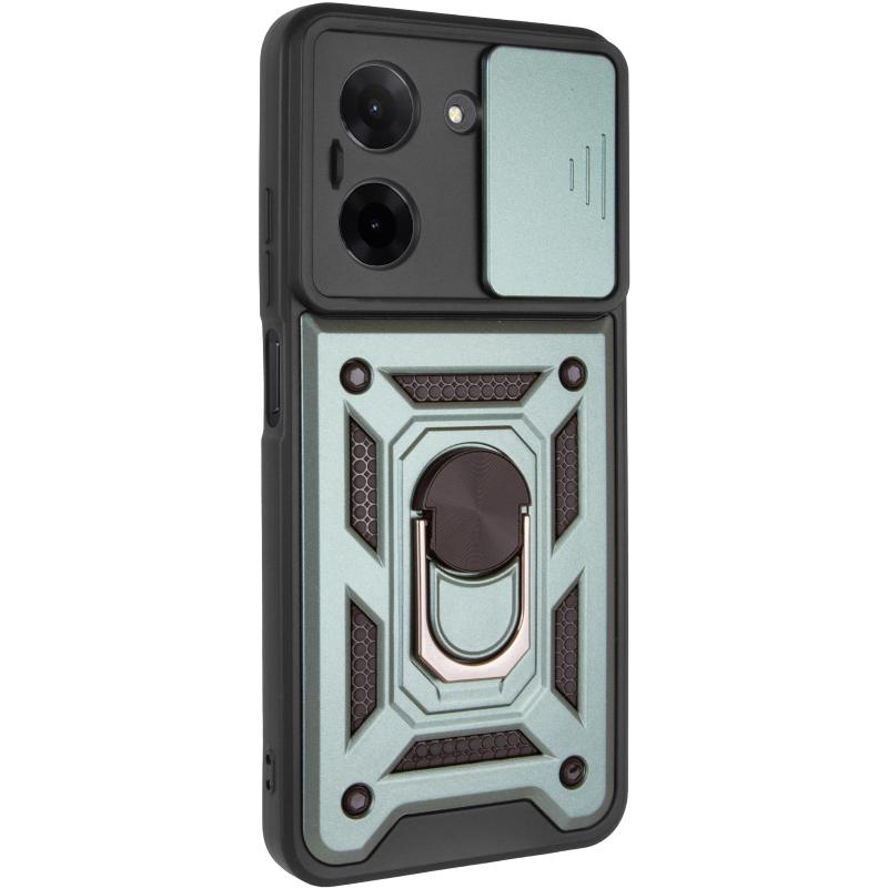 Противоударный чехол Ummi Camshield Serge Ring для Xiaomi Redmi A5 (Europe version) | Бронированый с кольцом-подставкой на картинке №1