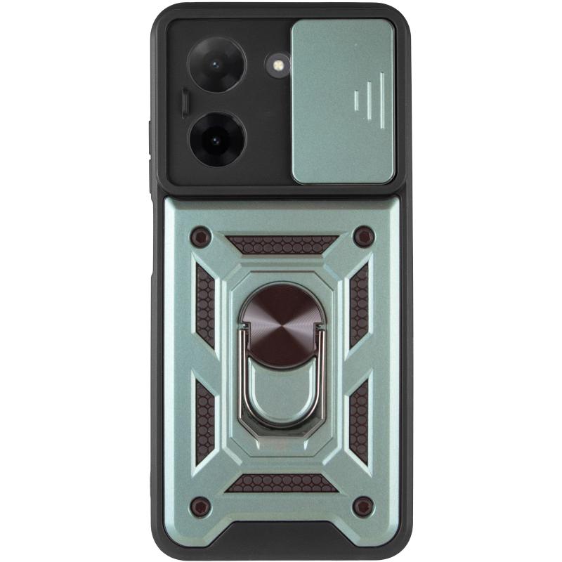 Противоударный чехол Ummi Camshield Serge Ring для Xiaomi Redmi A5 (Europe version) | Бронированый с кольцом-подставкой на картинке №2