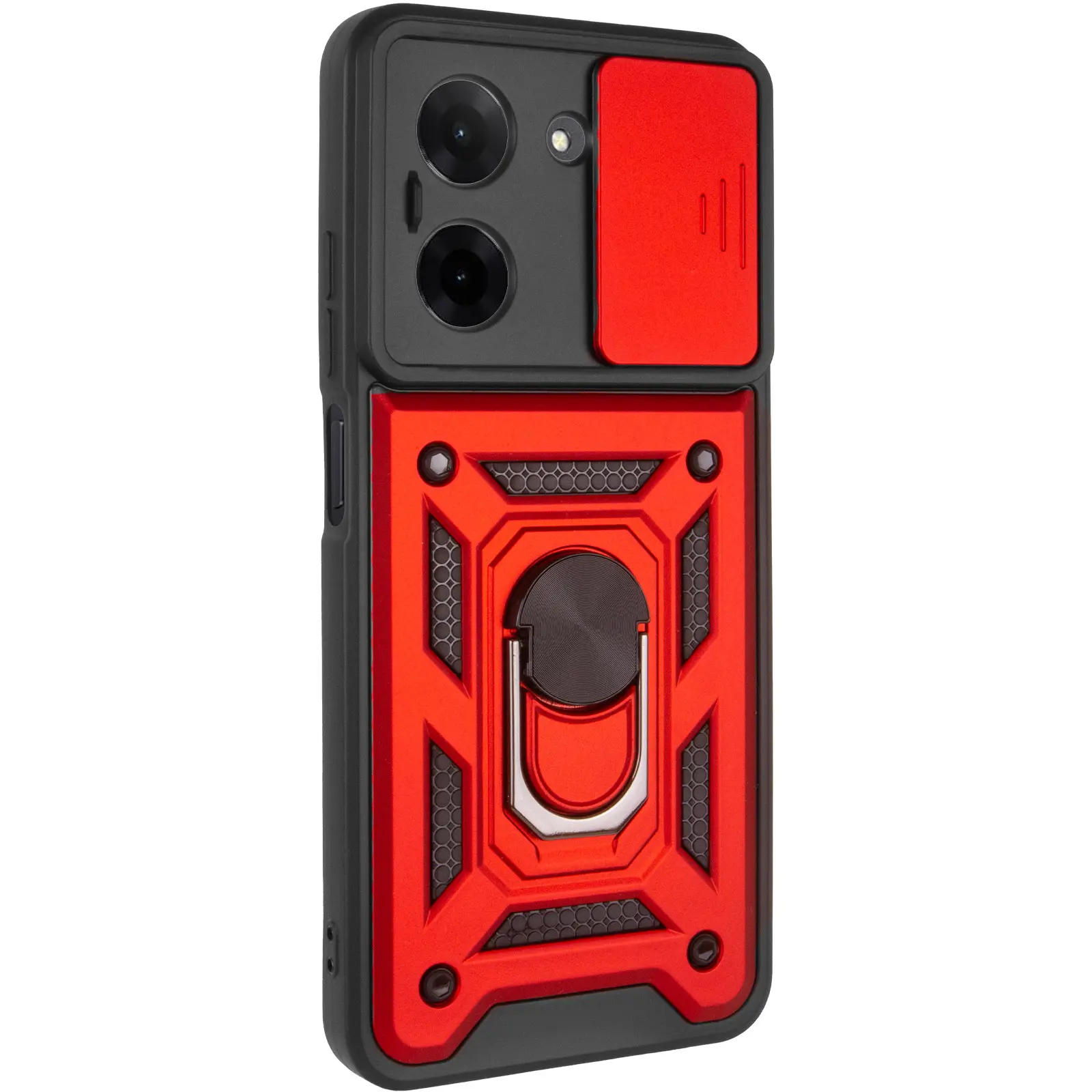 Чехол Ummi Camshield Serge Ring для Xiaomi Redmi A5 (Europe version), Красный / Red, TPU+PC, купить оптом с доставкой