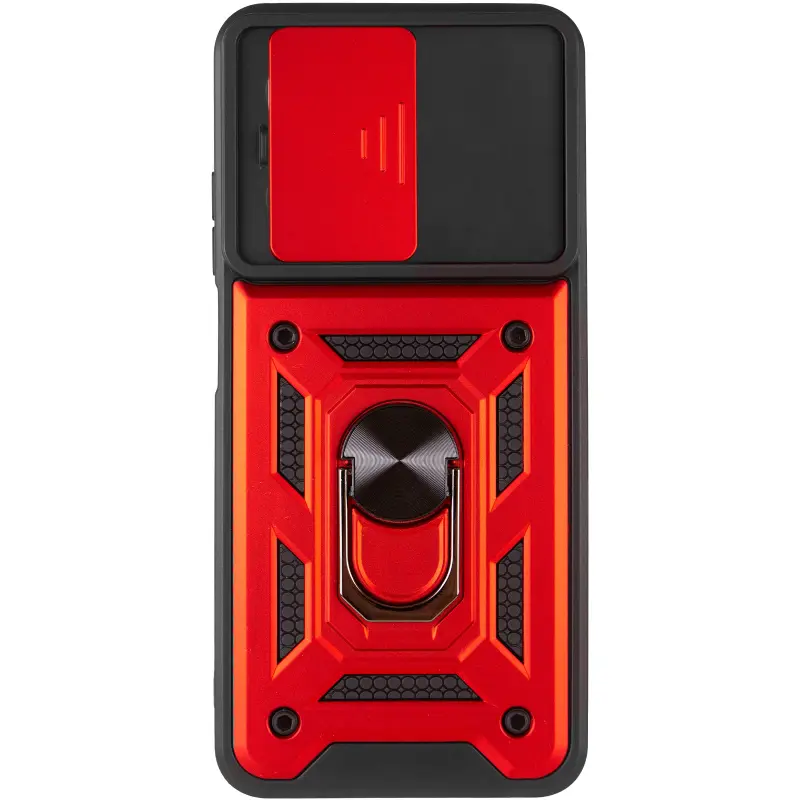 Чехол Ummi Camshield Serge Ring для Xiaomi Redmi A5 (Europe version), Красный / Red 2, TPU+PC, купить оптом с доставкой