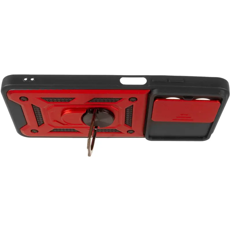 Чехол Ummi Camshield Serge Ring для Xiaomi Redmi A5 (Europe version), Красный / Red 4, TPU+PC, купить оптом с доставкой