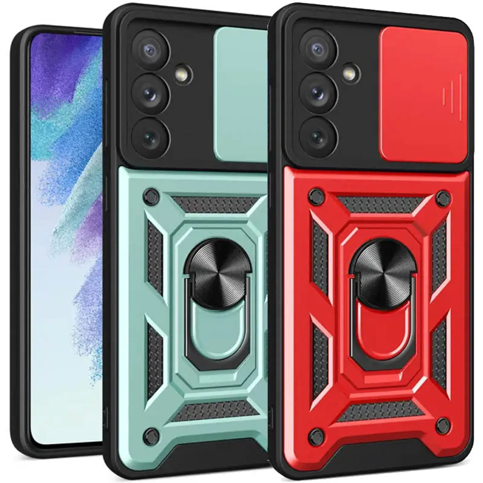 Чохол Ummi Camshield Serge Ring для Samsung Galaxy A57 5G, TPU+PC, купити оптом з доставкою
