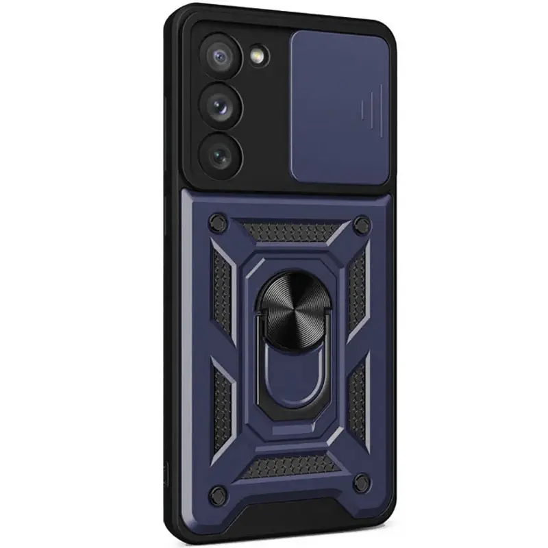 Чехол Ummi Camshield Serge Ring для Xiaomi Redmi 15 (EU), Синий / Navy 4, TPU+PC, купить оптом с доставкой
