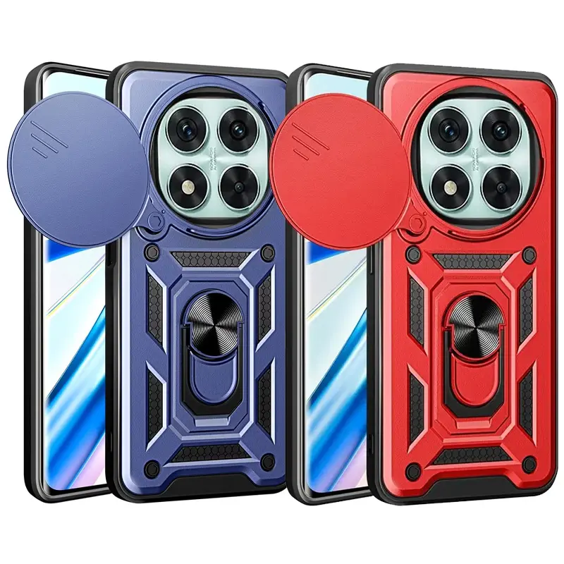 Чехол Ummi Camshield Serge Ring для Xiaomi Redmi Note 15 Pro 5G, TPU+PC, купить оптом с доставкой