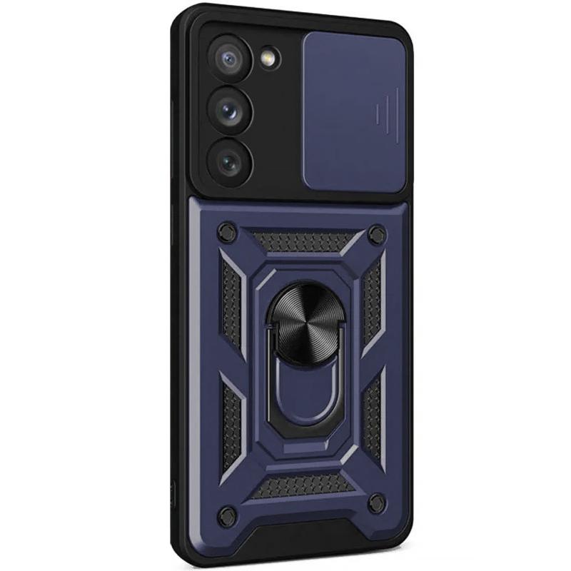 Противоударный чехол Ummi Camshield Serge Ring для Xiaomi Redmi 15 (Global) | Бронированый с кольцом-подставкой на картинке №5