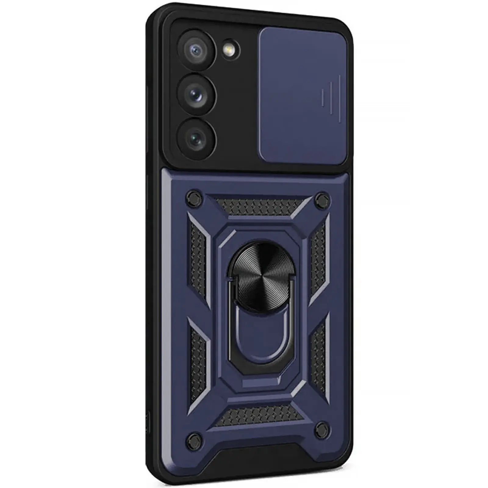 Чехол Ummi Camshield Serge Ring для Xiaomi Redmi 15 (Global), Синий / Navy 4, TPU+PC, купить оптом с доставкой
