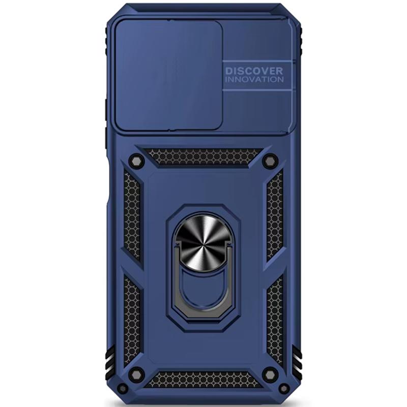 Противоударный чехол Ummi Camshield Serge Ring для Xiaomi Redmi 15C (Global) / Poco C85 (Global) | Бронированый с кольцом-подставкой Фото 3 Противоударный чехол Ummi Camshield Serge Ring для Xiaomi Redmi 15C (Global) / Poco C85 (Global) | Бронированый с кольцом-подставкой на картинке №3