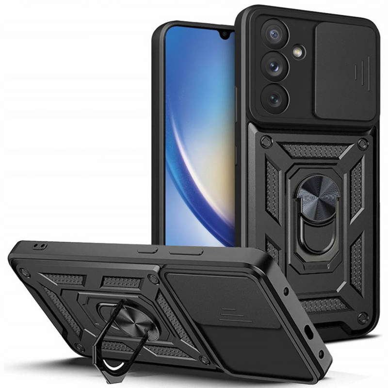 Чехол Ummi Camshield Serge Ring для Samsung Galaxy S26+, TPU+PC, купить оптом с доставкой