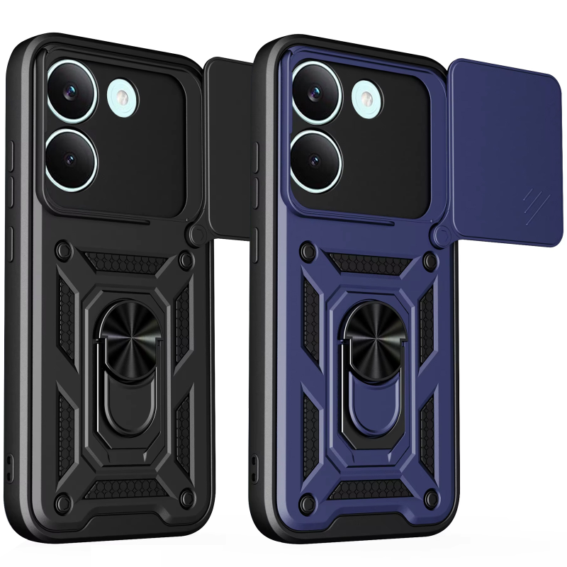 Чехол Ummi Camshield Serge Ring для Xiaomi Poco X8 Pro, TPU+PC, купить оптом с доставкой