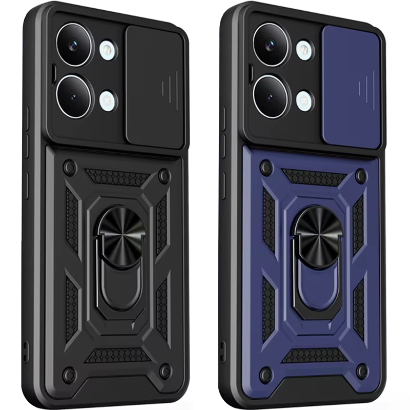 Чехол Ummi Camshield Serge Ring для Xiaomi Poco X8 Pro Max, TPU+PC, купить оптом с доставкой