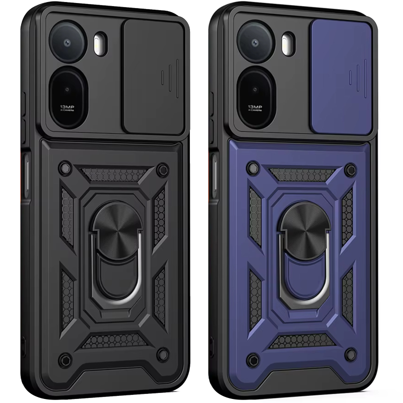 Чехол Ummi Camshield Serge Ring для Xiaomi Redmi A7 Pro 4G / Poco C81, TPU+PC, купить оптом с доставкой