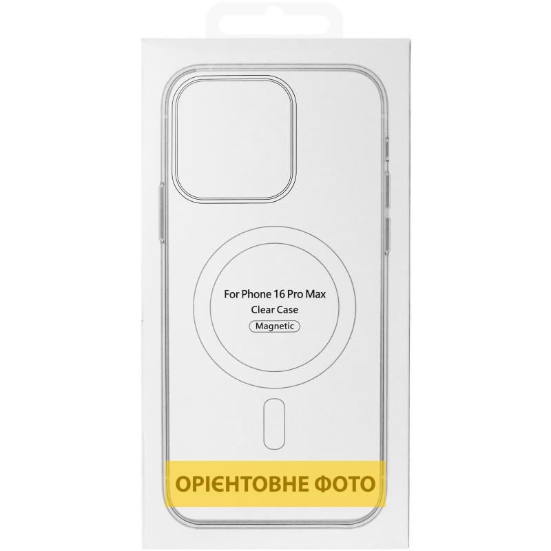 TPU+PC чехол Clear Garden with MagSafe для Apple iPhone 16 (6.1) на картинке №2