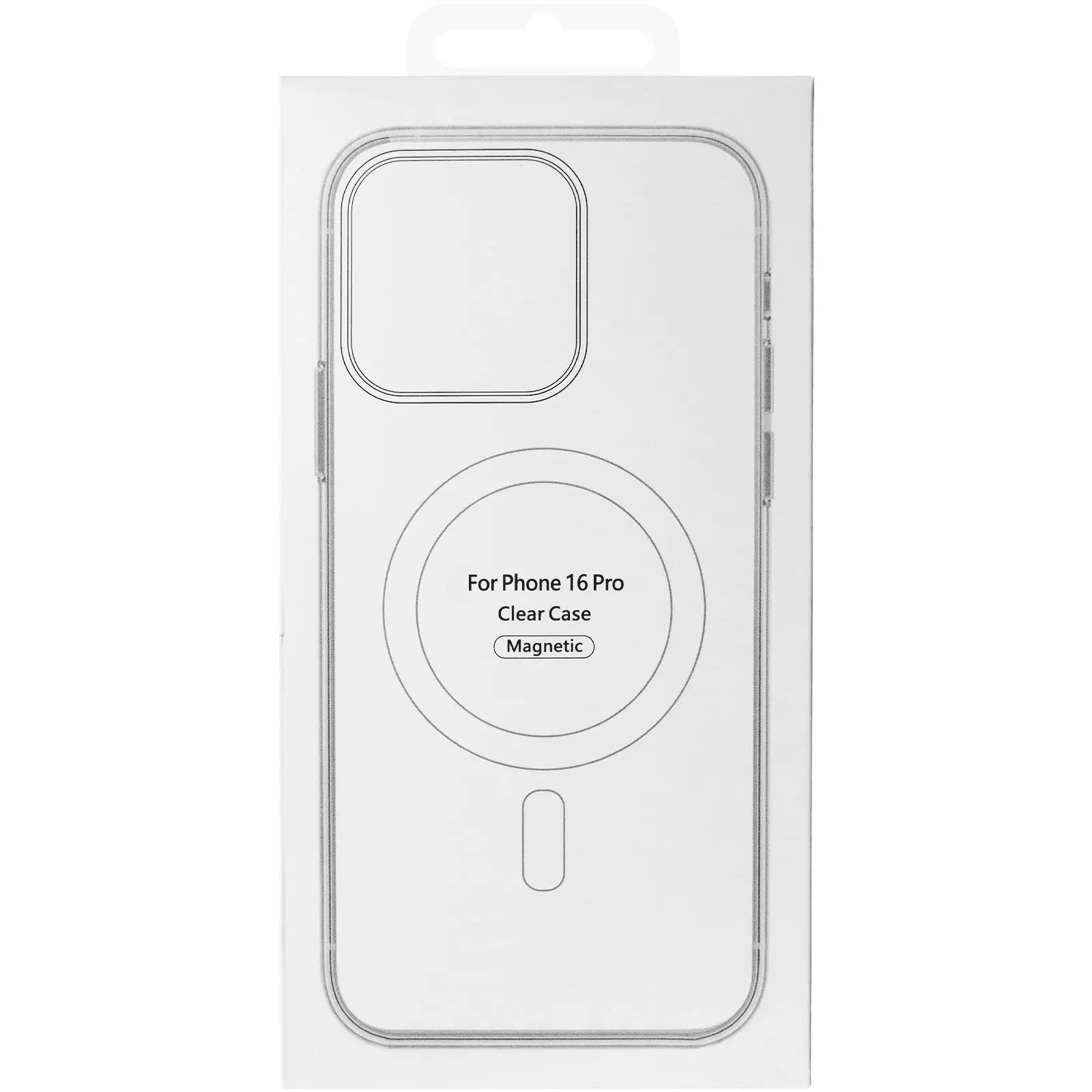 TPU+PC чехол Clear Garden with MagSafe для Apple iPhone 16 Pro (6.3"), Blue Blossom 5, TPU+PC, купить оптом с доставкой