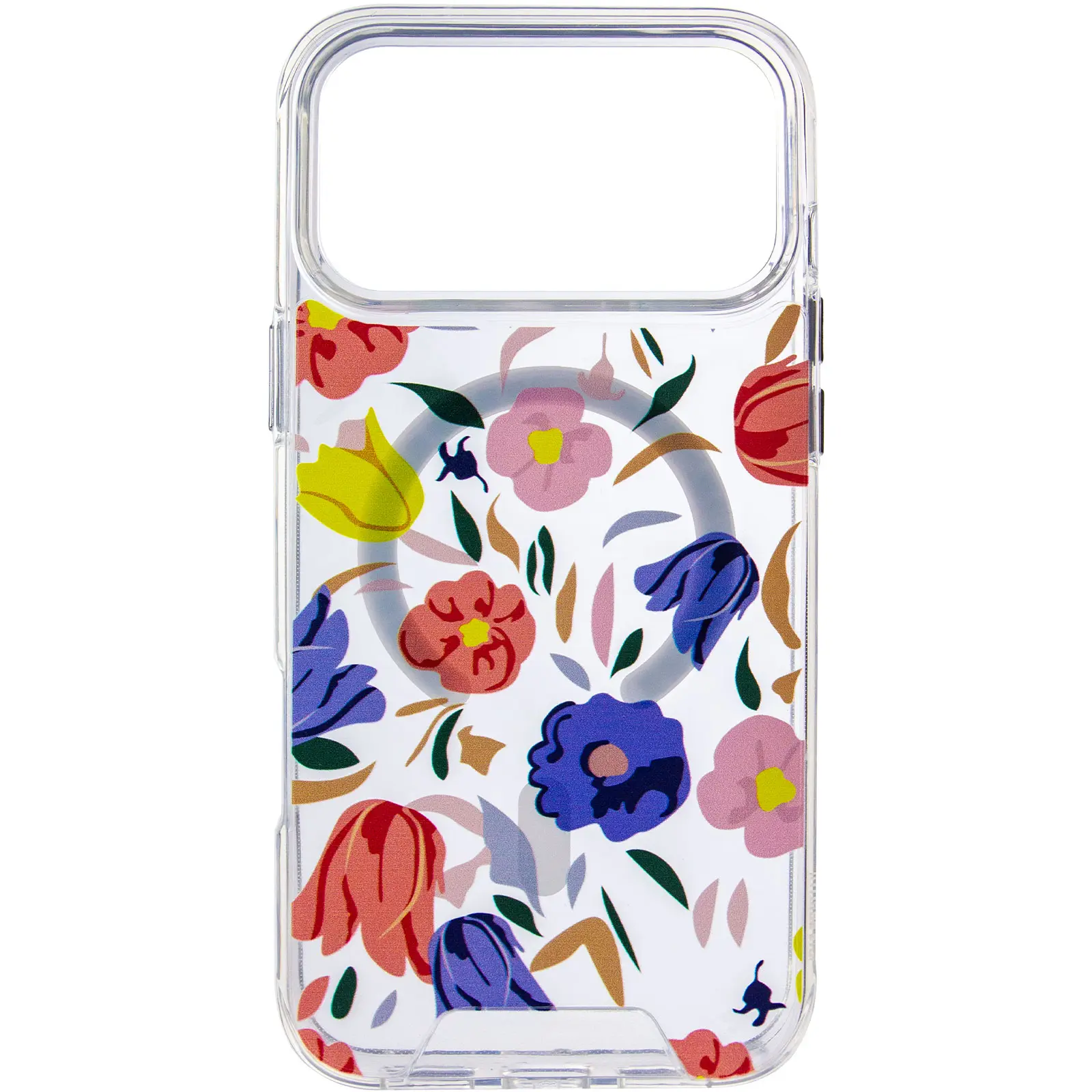 TPU+PC чехол Clear Garden with MagSafe для Apple iPhone 17 Pro Max (6.9"), Tropical Art 1, TPU+PC, купить оптом с доставкой