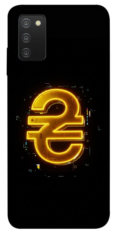 Чехол itsPrint Gold hryvna для Samsung Galaxy A03s, деньги, купить оптом с доставкой