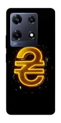Чехол itsPrint Gold hryvna для Infinix Note 30 Pro