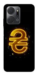 Чехол itsPrint Gold hryvna для Huawei Honor X7a