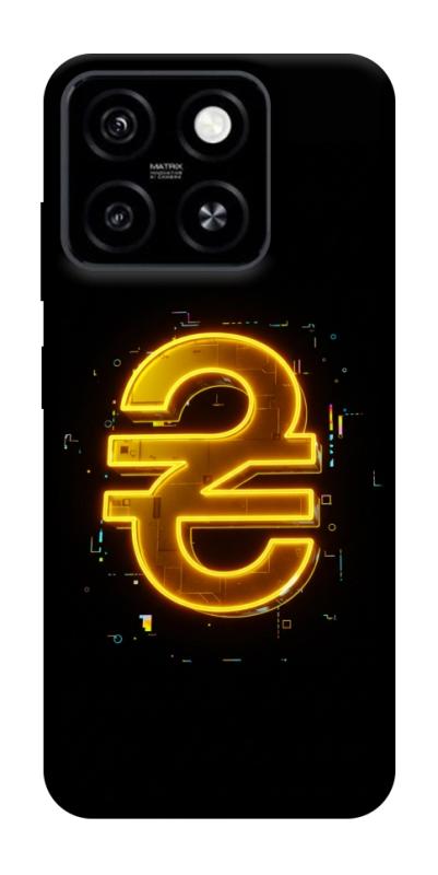 Чохол itsPrint Gold hryvna для ZTE Blade A55 4G, гроші, купити оптом з доставкою