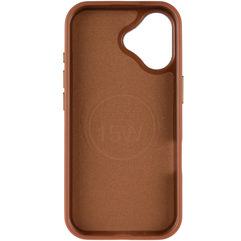 Шкіряний чохол Rally with Magnetic Fit для Apple iPhone 17 (6.3"), Brown / Black 2, Штучна шкіра, купити оптом з доставкою