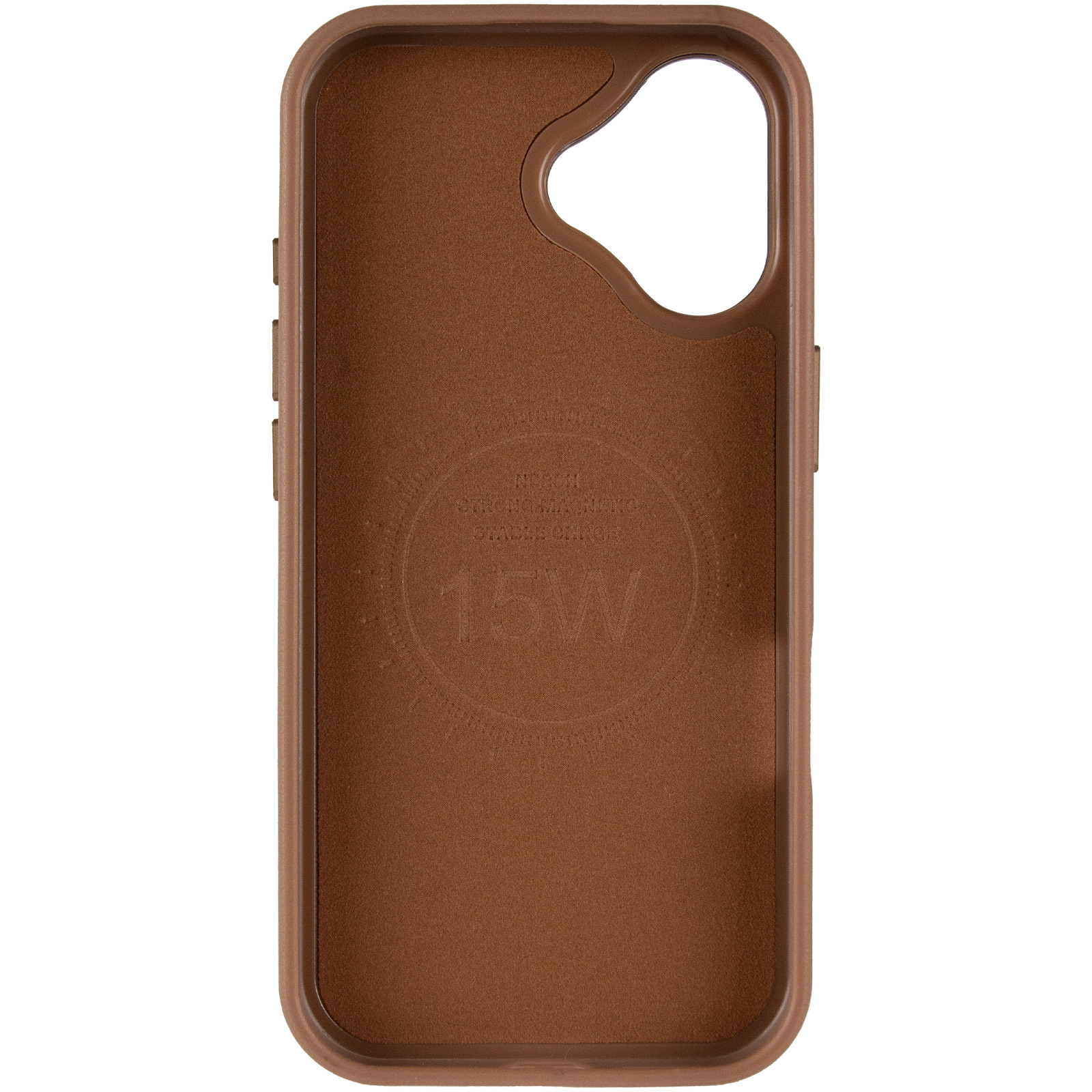 Шкіряний чохол Rally with Magnetic Fit для Apple iPhone 17 (6.3"), Beige / White 3, Штучна шкіра, купити оптом з доставкою