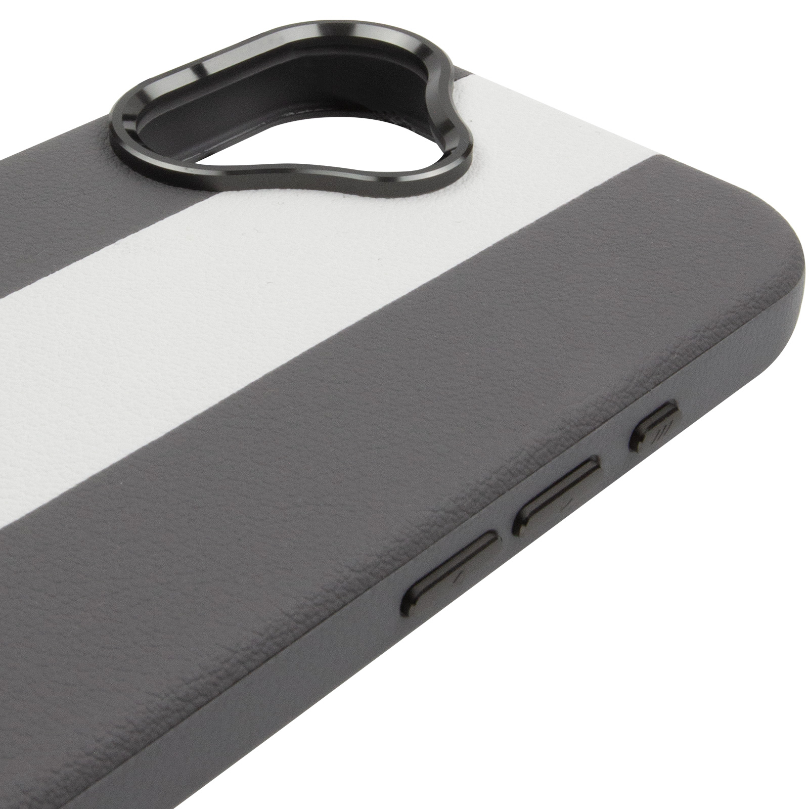 Шкіряний чохол Rally with Magnetic Fit для Apple iPhone 17 (6.3"), Grey / White 3, Штучна шкіра, купити оптом з доставкою